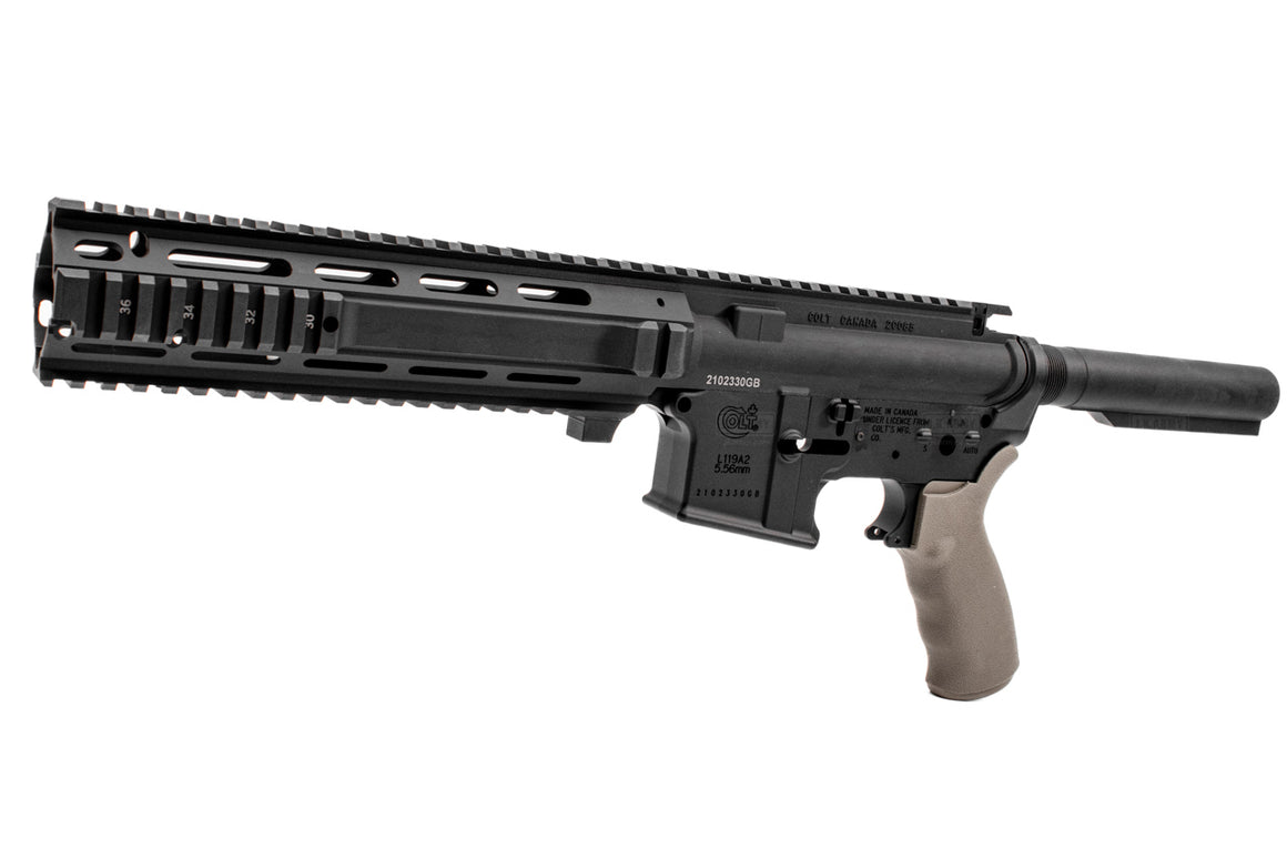 Archwick Officially Licensed COLT L119A2 Conversion Kit for Tokyo Marui TM MWS M4 GBB ( Black )