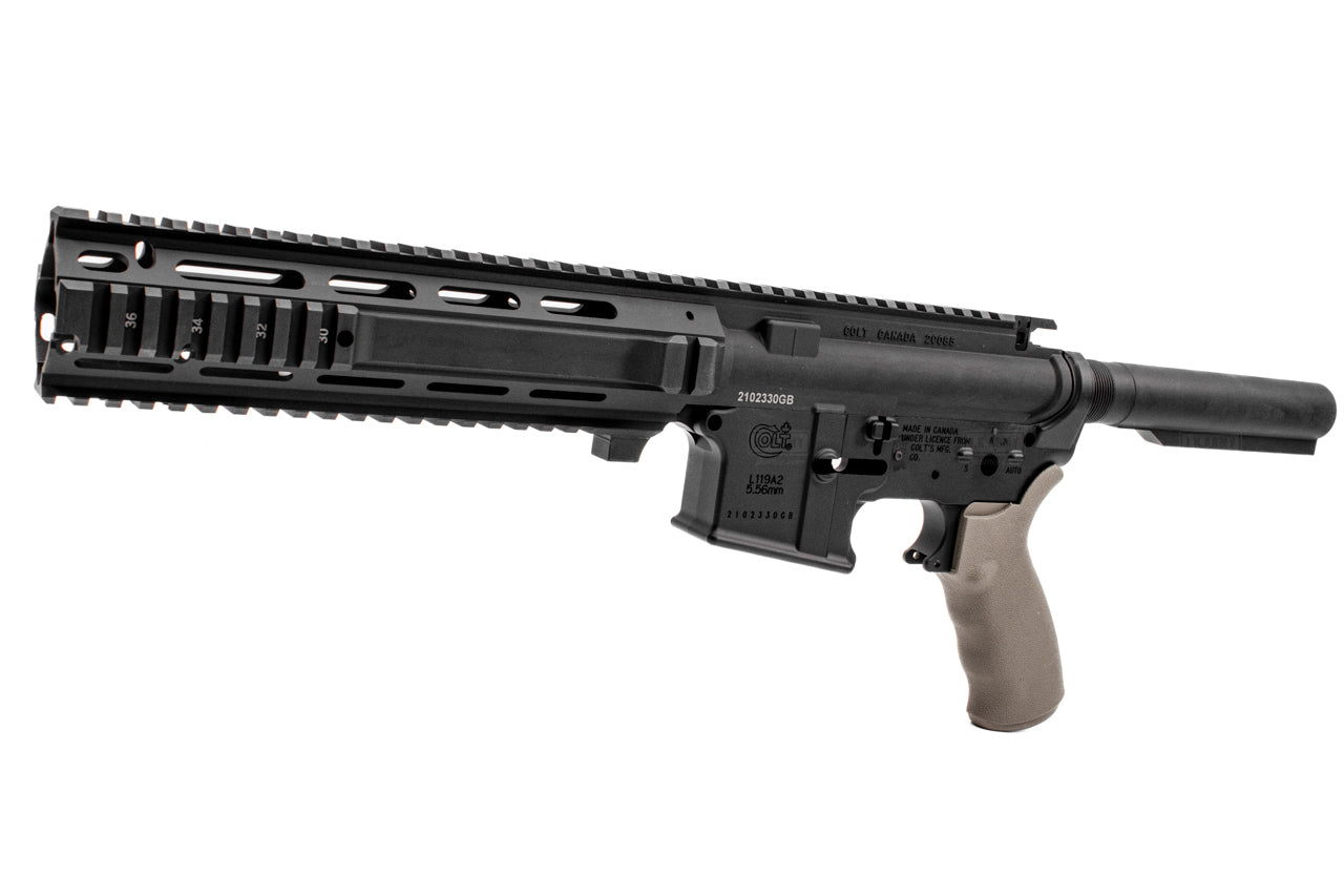 Archwick Officially Licensed COLT L119A2 Conversion Kit for Tokyo Marui TM MWS M4 GBB ( Black )