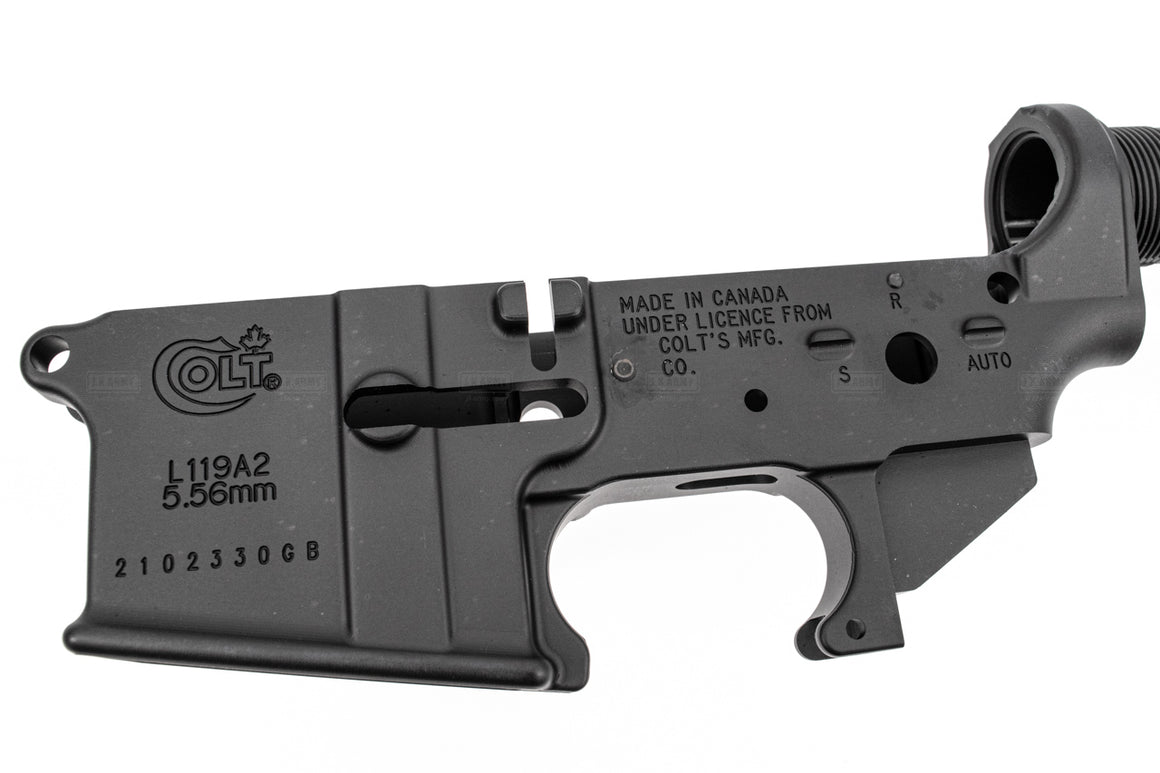 Archwick Officially Licensed COLT L119A2 Conversion Kit for Tokyo Marui TM MWS M4 GBB ( Black )