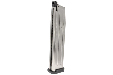 ARMY TTI Licensed Base Plate 45 Rounds Hi-Capa GBB Magazine for ARMY / TM Marui Hi-Capa GBB Pistol Series Silver