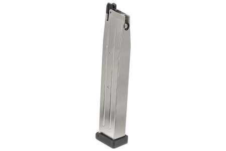 ARMY TTI Licensed Base Plate 45 Rounds Hi-Capa GBB Magazine for ARMY / TM Marui Hi-Capa GBB Pistol Series Silver