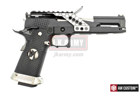 ARMORER WORKS AW Hi Capa 6Inch Dragon with Scope Mount & Cocking Handle Kit ( BK )