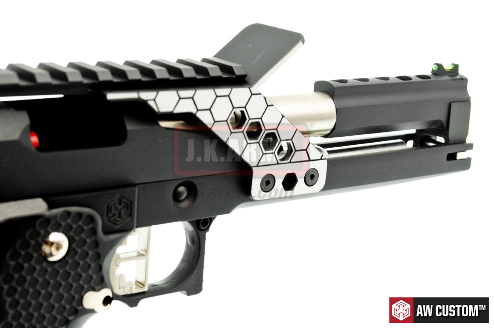 ARMORER WORKS AW Hi Capa 6Inch Dragon with Scope Mount & Cocking Handle Kit ( BK )