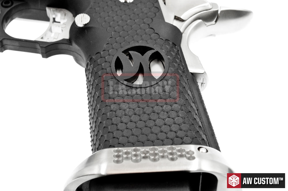 AW Custom™ 6" HX2201 Hi-Capa 6inch Dragon Airsoft GBB Pistol ( Silver )