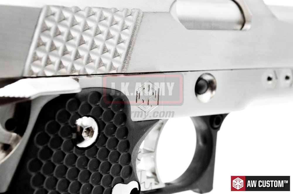 AW Custom™ 6" HX2201 Hi-Capa 6inch Dragon Airsoft GBB Pistol with Mount ( Silver )