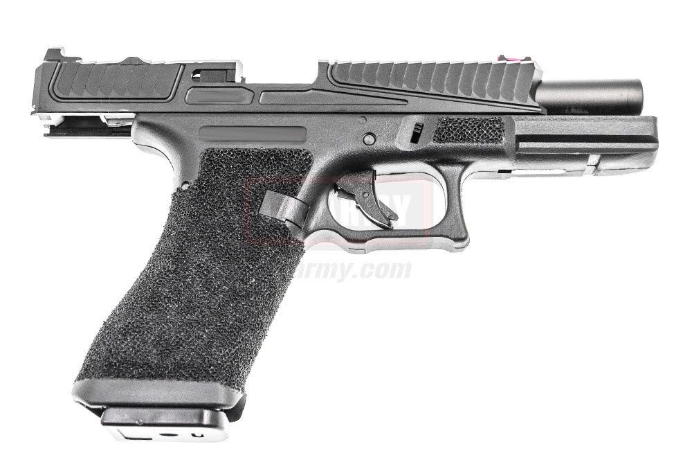 ARMY Custom x 5KU SD Style Custom Stippled Model 17 GBB Pistol ( Type A )