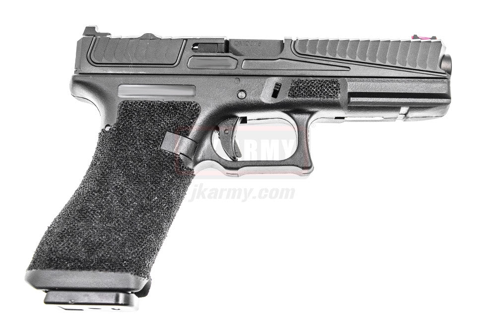ARMY Custom x 5KU SD Style Custom Stippled Model 17 GBB Pistol ( Type A )