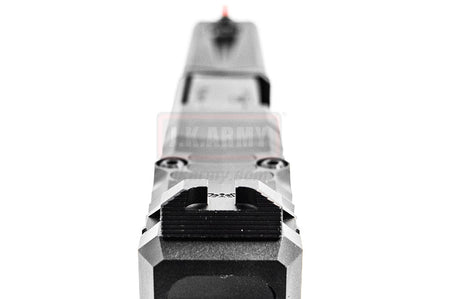 ARMY Custom x 5KU SD Style Custom Stippled Model 17 GBB Pistol ( Type B )