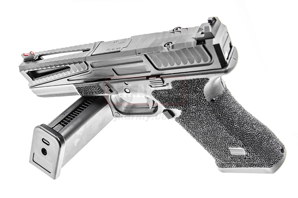 ARMY Custom x 5KU SD Style Custom Stippled Model 17 GBB Pistol ( Type B )