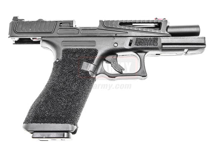 ARMY Custom x 5KU SD Style Custom Stippled Model 17 GBB Pistol ( Type B )