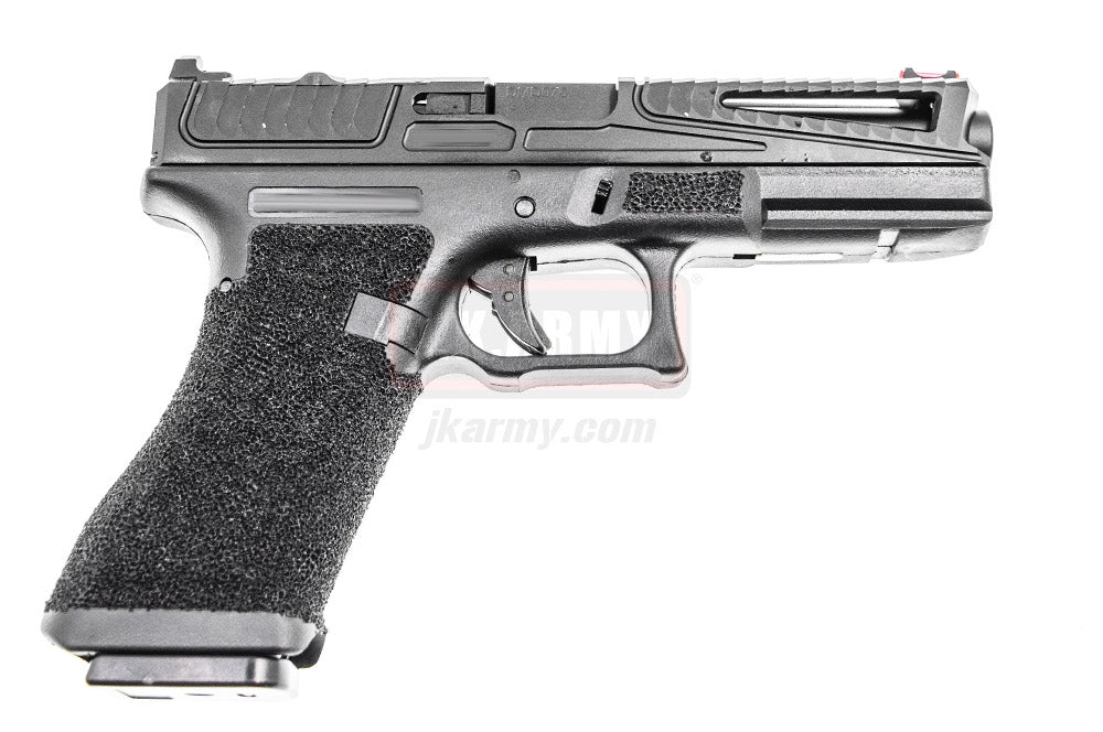 ARMY Custom x 5KU SD Style Custom Stippled Model 17 GBB Pistol ( Type B )