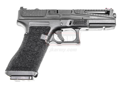 ARMY Custom x 5KU SD Style Custom Stippled Model 17 GBB Pistol ( Type B )