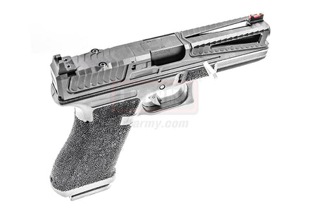 ARMY Custom x 5KU SD Style Custom Stippled Model 17 GBB Pistol ( Type B )