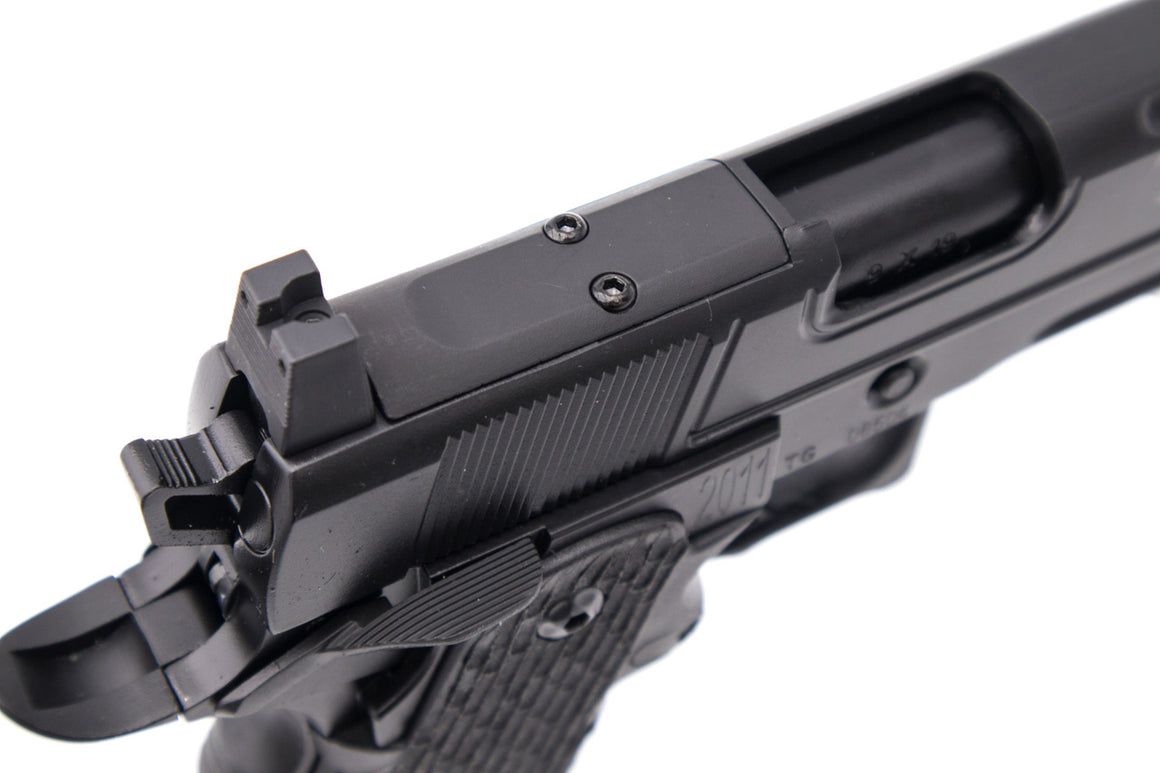 ARMY Armament R504 with RMR Base Mount GBB Pistol Airsoft ( Black / DE ) ( Costa VIP Style )-Black