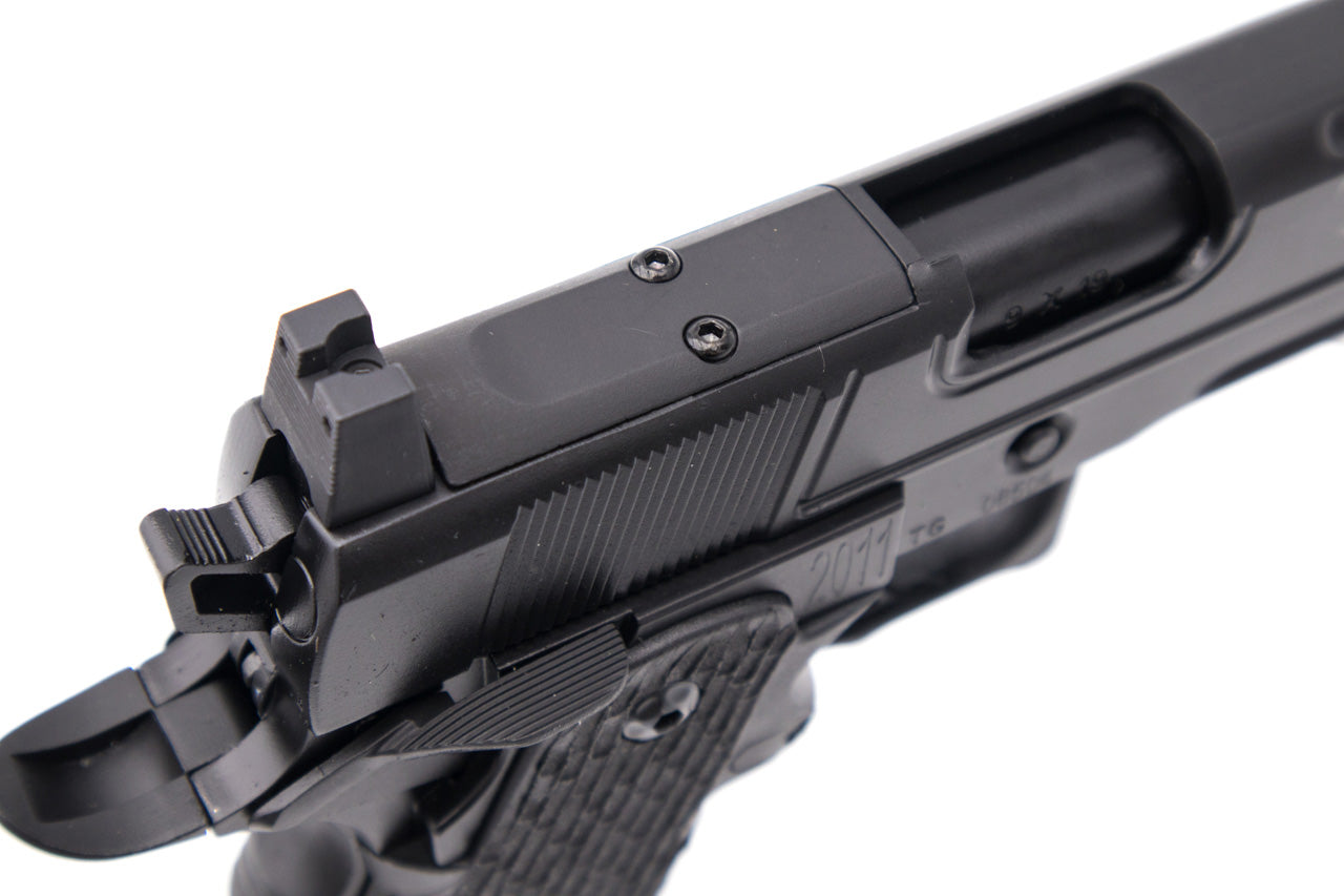 ARMY Armament R504 with RMR Base Mount GBB Pistol Airsoft ( Black / DE ) ( Costa VIP Style )-Black