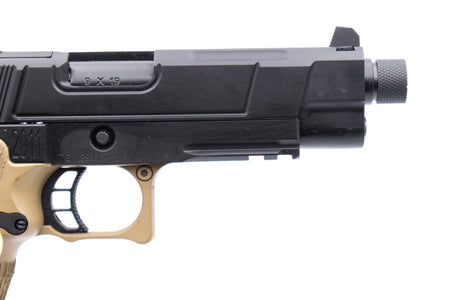 ARMY Armament R504 with RMR Base Mount GBB Pistol Airsoft ( Black / DE ) ( Costa VIP Style )-Black