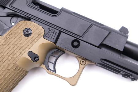 ARMY Armament R504 with RMR Base Mount GBB Pistol Airsoft ( Black / DE ) ( Costa VIP Style )-Black