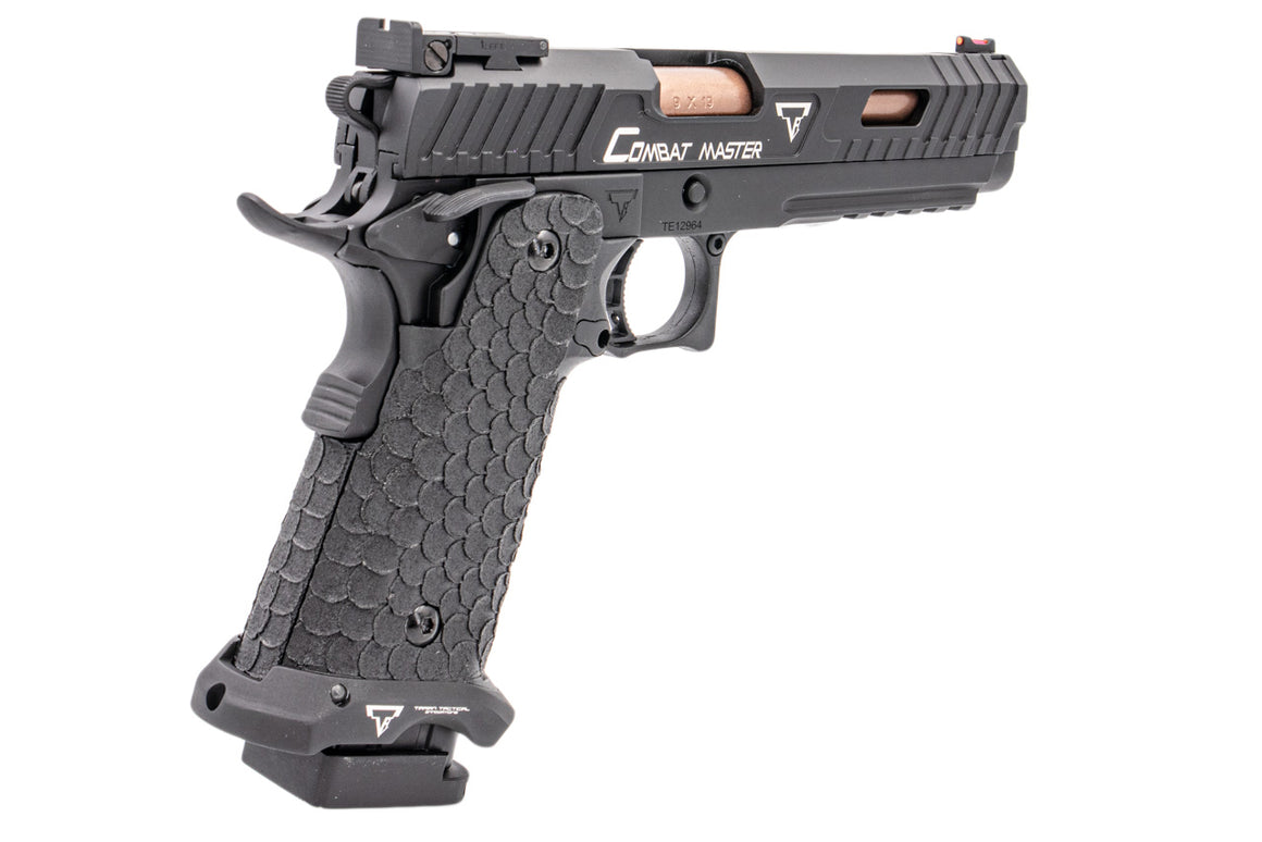 ARMY TTI Licensed Combat Master JW3 GBB Pistol ( Black )