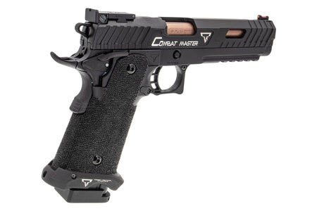 ARMY TTI Licensed Combat Master JW3 GBB Pistol ( Black )