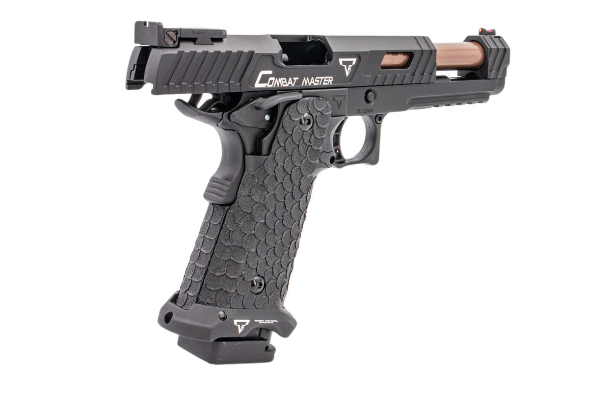 ARMY TTI Licensed Combat Master JW3 GBB Pistol ( Black )