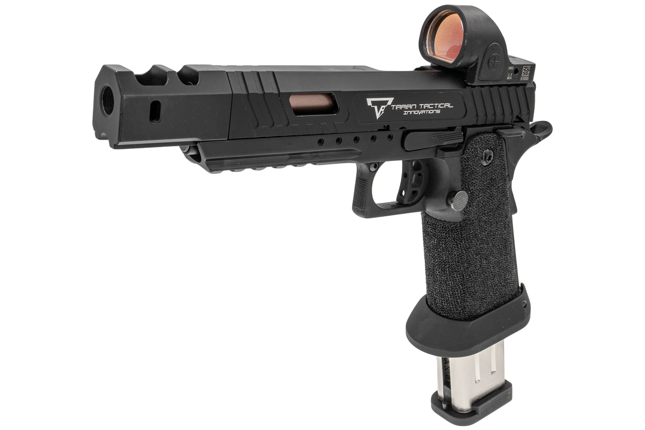 ARMY TTI Licensed Combat Master Alpha Model with Compensator GBB Pistol Airsoft ( Black )