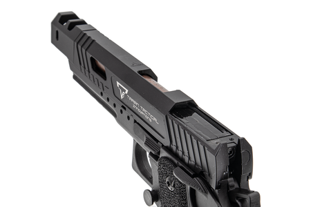 ARMY TTI Licensed Combat Master Alpha Model with Compensator GBB Pistol Airsoft ( Black )