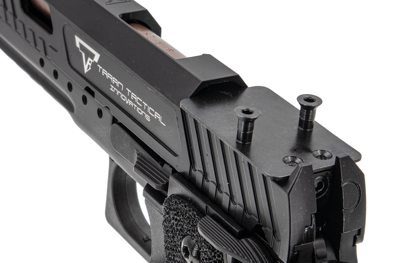 ARMY TTI Licensed Combat Master Alpha Model with Compensator GBB Pistol Airsoft ( Black )