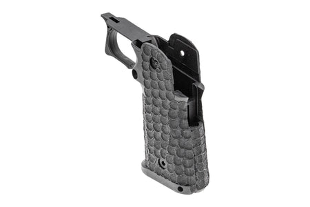 ARMY AF ST* Style Stipple Grip R601 Style for TM Hi-Capa Series GBB Pistol ( Black ) ( AF-HCGP01-BK )