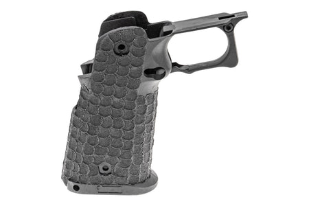 ARMY AF ST* Style Stipple Grip R601 Style for TM Hi-Capa Series GBB Pistol ( Black ) ( AF-HCGP01-BK )