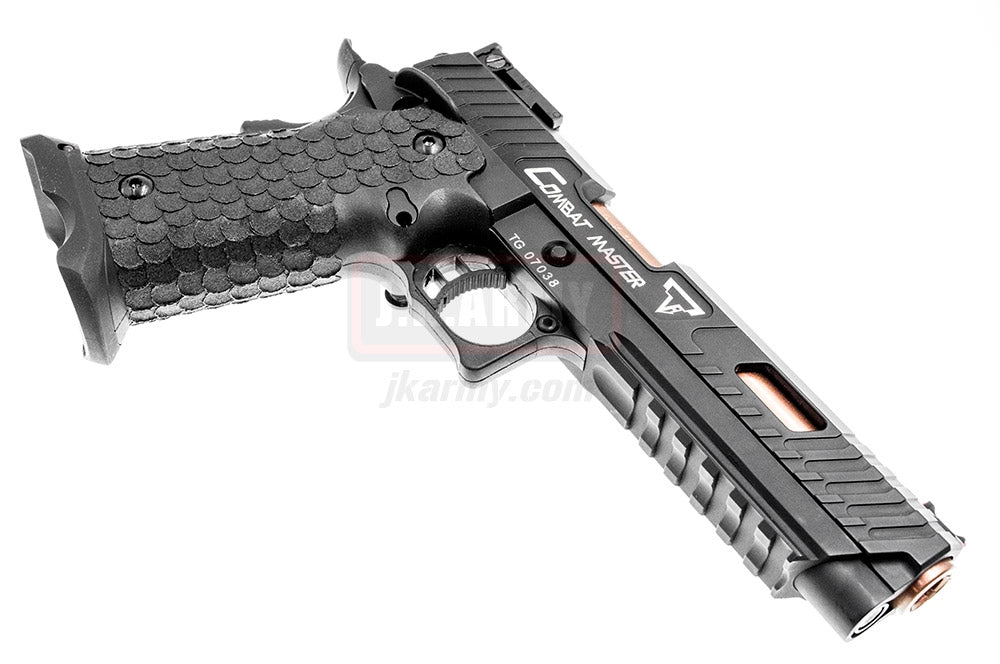 ARMY TTI Licensed Combat Master GBB Pistol ( Black )