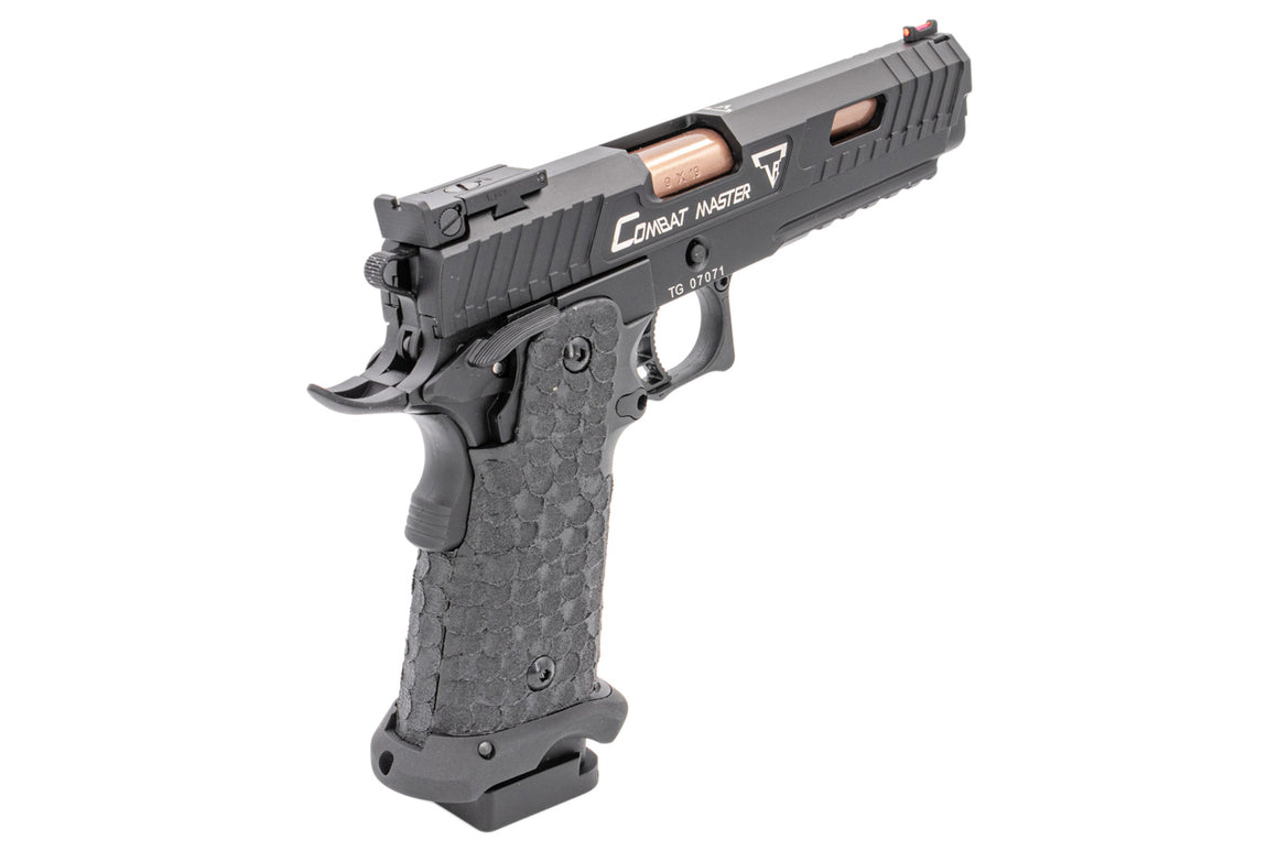 ARMY TTI Licensed Combat Master GBB Pistol ( Black )