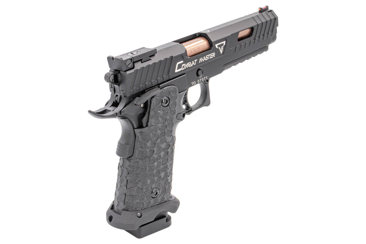 ARMY TTI Licensed Combat Master GBB Pistol ( Black )