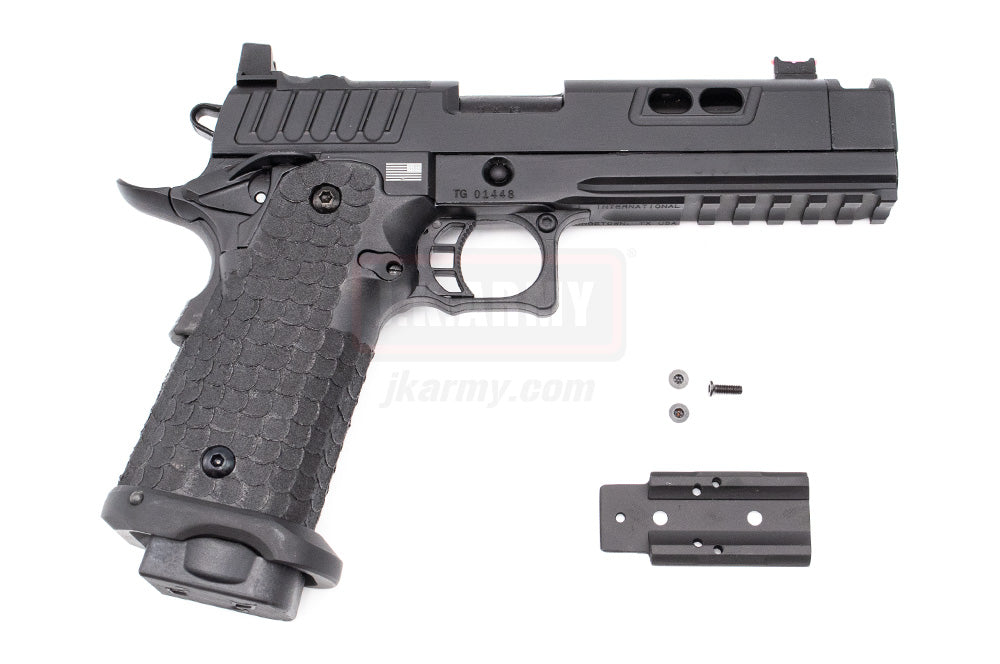 ARMY ST Style DVC P R604 GBB Pistol RMR Cut ( Black )
