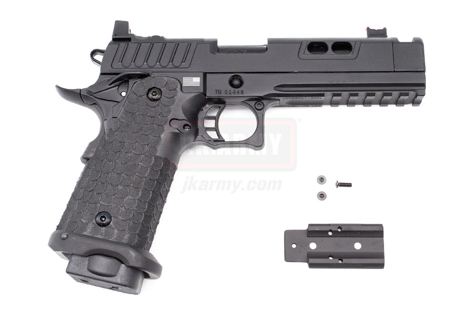 ARMY ST Style DVC P R604 GBB Pistol RMR Cut ( Black )