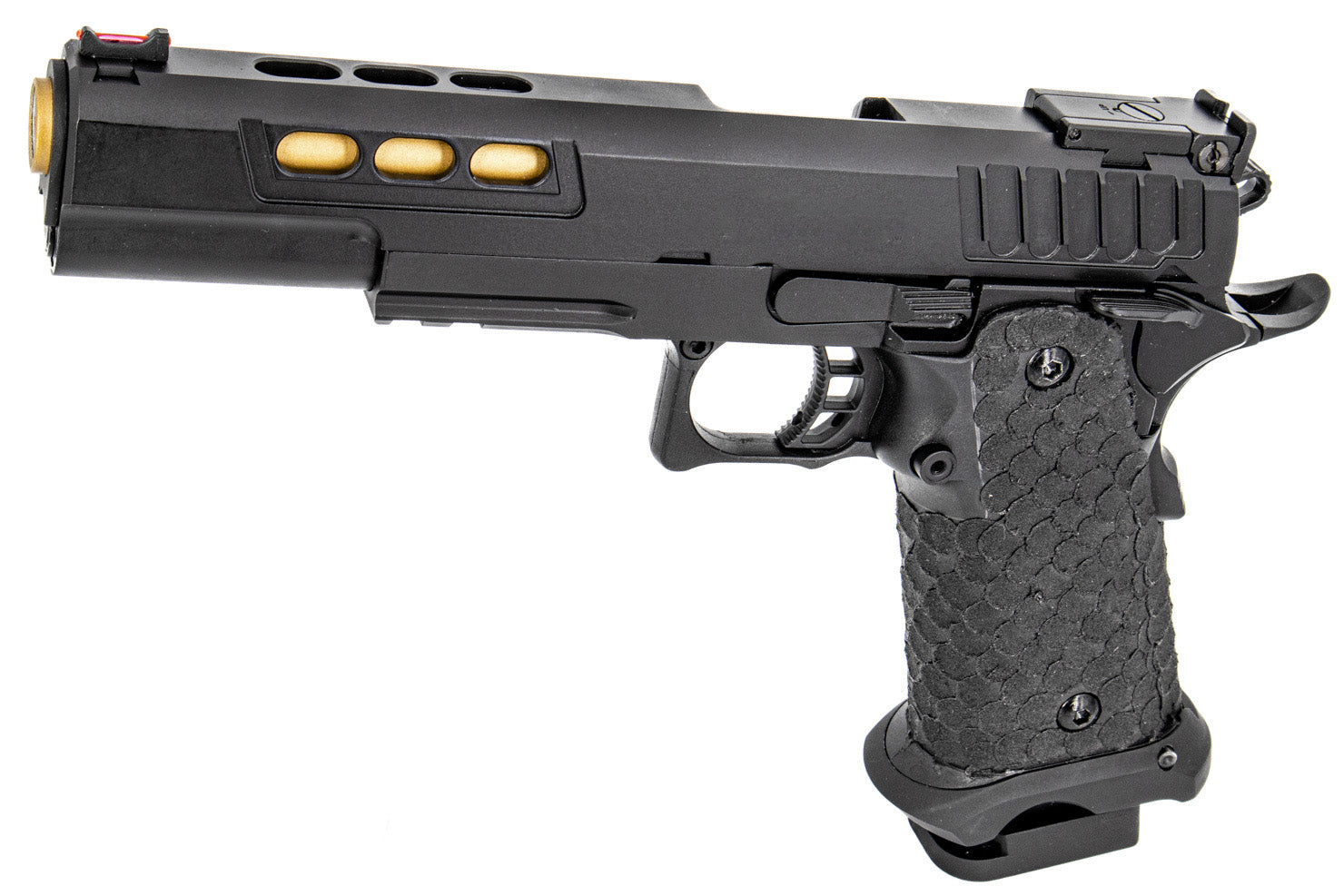 ARMY R608 DVC 3GUN Hi-Capa GBB Pistol Airsoft ( Black )