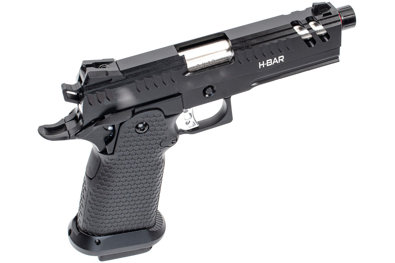 ARMY R610 Lim-Cat Style 4.3 Hi-Capa GBB Pistol Airsoft Black