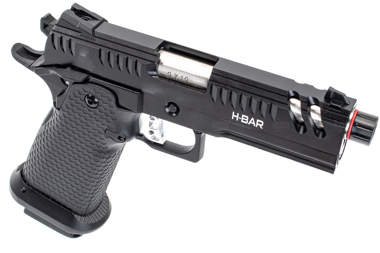 ARMY R610 Lim-Cat Style 4.3 Hi-Capa GBB Pistol Airsoft Black