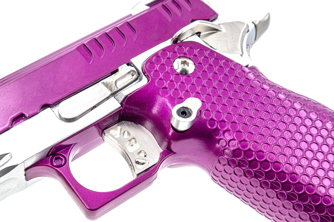ARMY R610 Lim-Cat Style 4.3 Hi-Capa GBB Pistol Airsoft ( Purple )