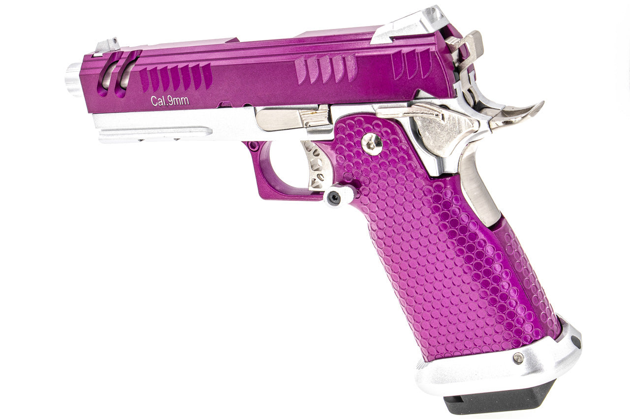 ARMY R610 Lim-Cat Style 4.3 Hi-Capa GBB Pistol Airsoft ( Purple )