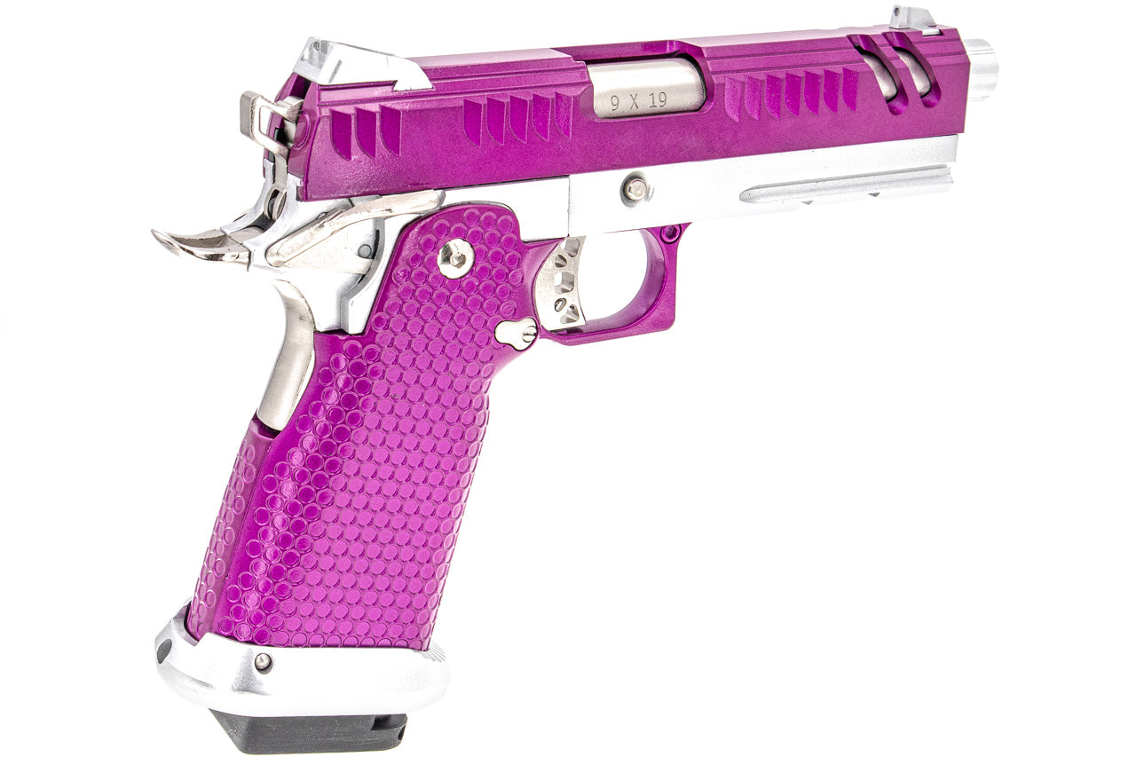 ARMY R610 Lim-Cat Style 4.3 Hi-Capa GBB Pistol Airsoft ( Purple )