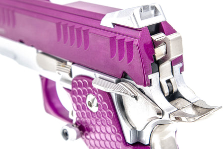 ARMY R610 Lim-Cat Style 4.3 Hi-Capa GBB Pistol Airsoft ( Purple )