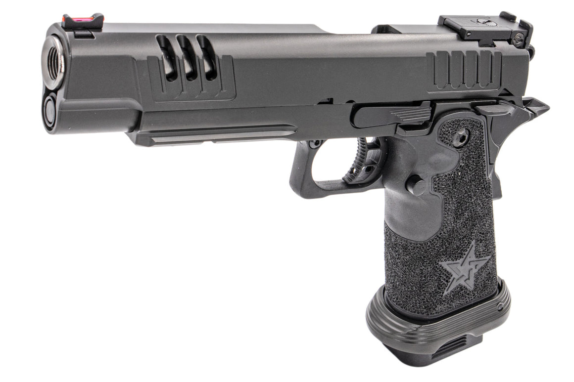 EMG Staccato Licensed XL 2011 ( Stippling Grip Version ) Hi-Capa GBB Pistol Airsoft ( by ARMY )