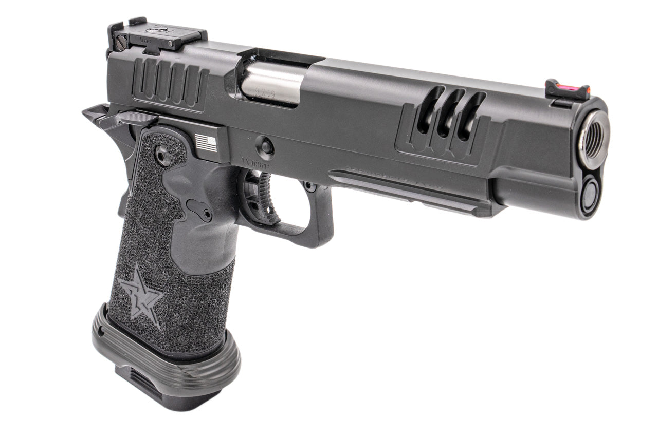 EMG Staccato Licensed XL 2011 ( Stippling Grip Version ) Hi-Capa GBB Pistol Airsoft ( by ARMY )