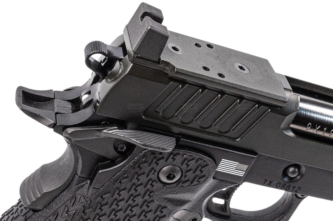 EMG Staccato Licensed C2 2011 With Compensator Hi-Capa GBB Pistol Airsoft ( by ARMY PLUS X T8 )