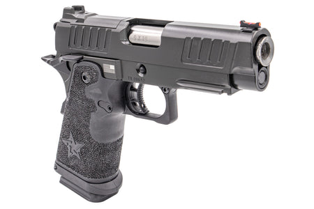 ARMY R612 Staccato C2 2011 Style Star Stippling Grip Ver. Hi-Capa GBB Pistol Airsoft ( Black )