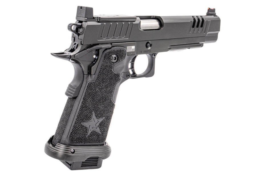 EMG Staccato Licensed XL 2011 RMR ( Stippling Grip Version ) Hi-Capa GBB Pistol Airsoft ( by ARMY )