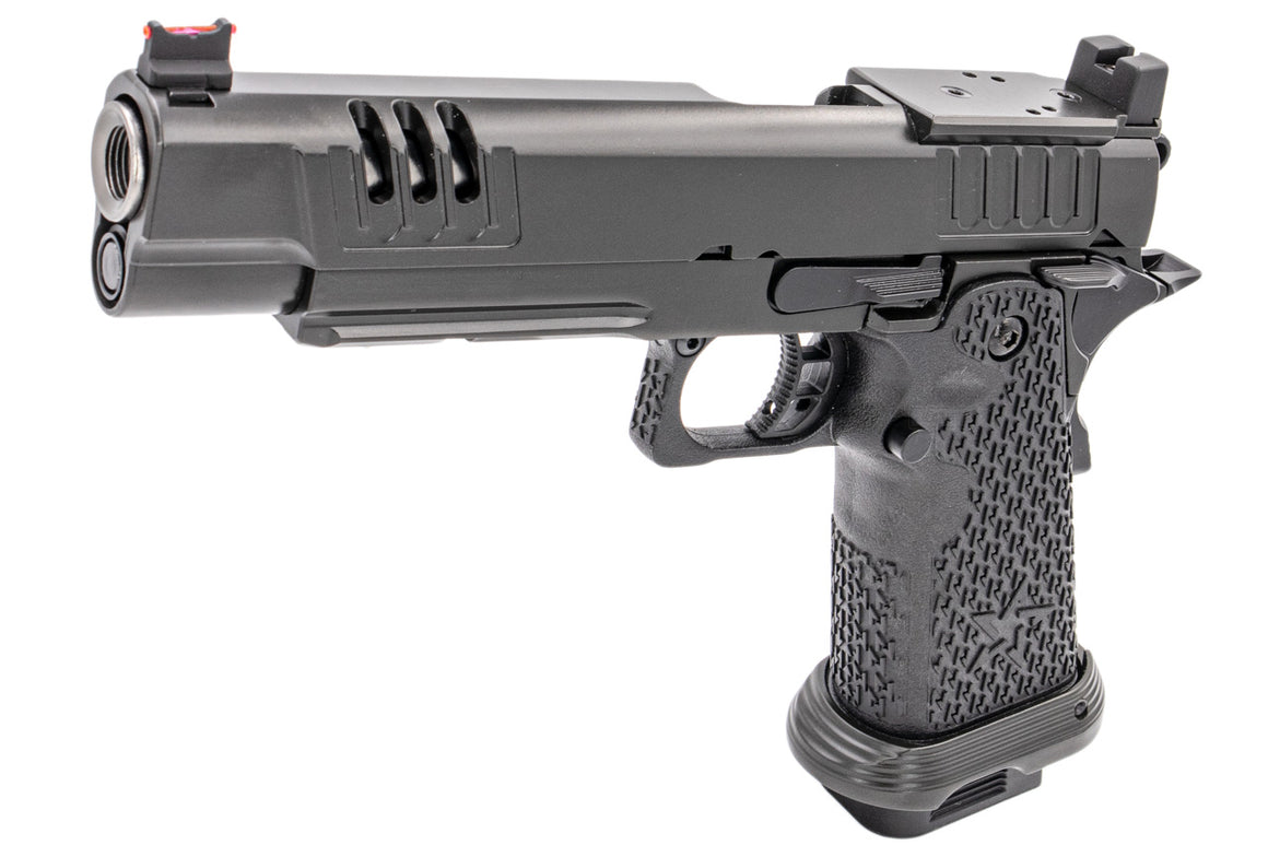 ARMY Staccato XL 2011 Style Gen2 DS Grip RMR Mount Hi-Capa GBB Pistol Airsoft ( Black )