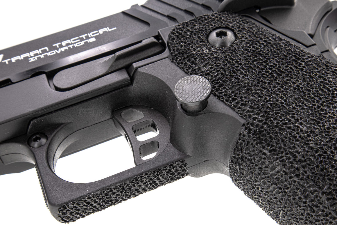 ARMY TTI Licensed JW4 Pit Viper CNC Aluminum 7075 Slide Hi-Capa GBB Pistol Airsoft  ( Steel Internal Parts Version ) ( Black R614 ) ( Licensed by Taran Tactical Innovations ) ( John Wick )