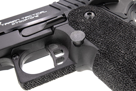 ARMY TTI Licensed JW4 Pit Viper CNC Aluminum 7075 Slide Hi-Capa GBB Pistol Airsoft  ( Steel Internal Parts Version ) ( Black R614 ) ( Licensed by Taran Tactical Innovations ) ( John Wick )