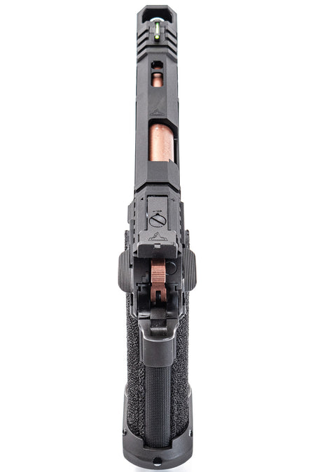 ARMY TTI Licensed JW4 Pit Viper CNC Aluminum 7075 Slide Hi-Capa GBB Pistol Airsoft  ( Steel Internal Parts Version ) ( Black R614 ) ( Licensed by Taran Tactical Innovations ) ( John Wick )